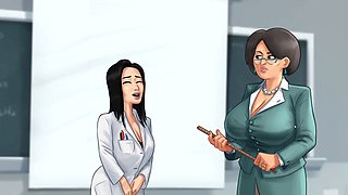 Porn game gameplay, summertime saga, summertime