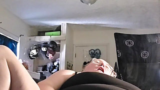My Big Belly Shaking From an Orgasm
