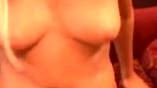 Deepthroat and anal pound for blonde