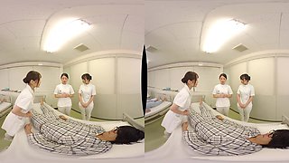 Handjob Clinic Sex Training - Japanese Masseuse JAV Orgy