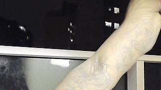 My man and I had a fuck on the balcony with the neighbors watching
