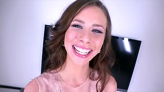 Hot teens Kendra Spade, Vienna Black, Anya Olsen, and Cadey Mercury take on cock and get it good in multiple positions