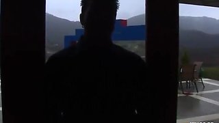 Tattooed Babe Gets Her Pussy Pumped Hard By A Man With Big Dick On The Sofa