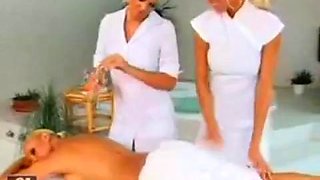 3 Oiled Up Goddesses ft. Sandy  Clara G.: Big Tits, Babe  Blonde Porn