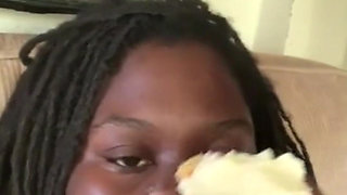 Fan Request Lick a Ice Cream with Sprinkle