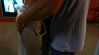 Mexicana blowjob with her big boobs