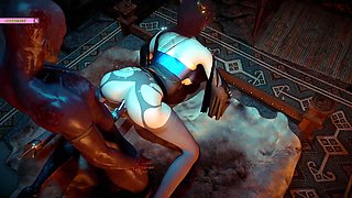 Cao Ying the Booty Queen of Animation - 3D Animation