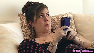 Big bootie shemale teenager enjoyed assfuck sex