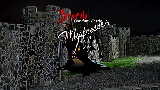 Mistress Zeida's Dracula Castle Toilet Slave Punishment - Extreme BDSM Humiliation