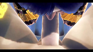 Genshin Impact Hentai - Xialing Blowjob in Japanese Toilet Uncensored - Japanese Asian Manga Anime Film Game Porn