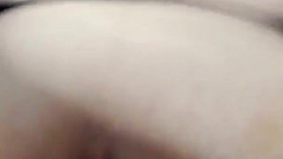 Pretty Woman Shows Masturbation Bottom View