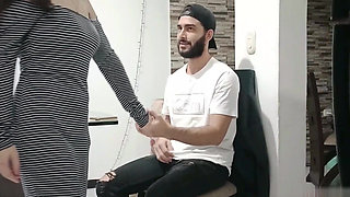 A foreigner wants to taste the rich cock of a Latino - Porno en Espa&ntilde;ol