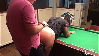 Pool Table Fuck and Facial