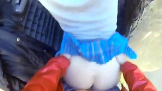 French Amateur Adult Video Prise Contre un Blockhauss