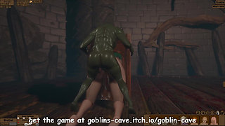 Sexy MILF Fucked and Bred by Cave Goblins 2