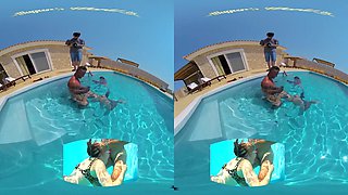Talia Mint Fucks In Pool