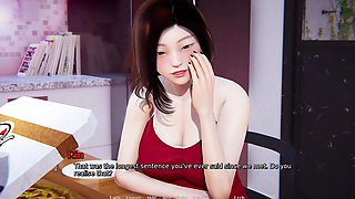 My Real Desire 2 - Alex Seen Half-nude Ms. Ghost (pussy and Ass) in the Toilet