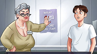 aunty mkae seen in summertime saga