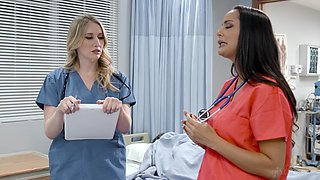 Girlsway - Optimistic Rookie Nurse Sofi Ryan Gives Extra Care to Jaded Doctor Riley Reyes