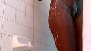 Amateur young teen solo masturbation on her livingroom