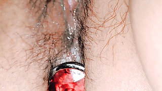 First Time Butt Plug Insertion and Then Fingering to Orgasm