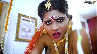 Alka Raj Ki Suhagrat Uncut (2024) Hindi Hot Short Film - Big tits babe dicked doggystyle