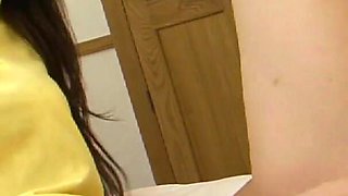 Jess West, a naughty teen pornstar in college uniform in double dildo action with Nesty
