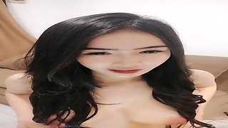 Extraordinaire dark-haired is posing and taunting nude, in front of the camera, just for joy