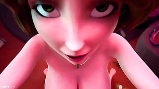Double Milf - Total cum sluts Cass and Helen Parr love big cocks and facials (1)