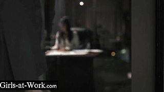 Babe dirt with witching Emily Willis from Girls At Work