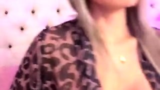 Beautiful blonde nanny and big boobed blonde MILF get pumped