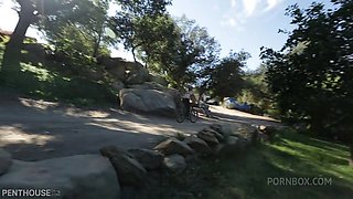 Sensual and Erotic Outdoor Massage