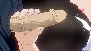 Young man must handle BIG pussy - Uncensored Hentai Anime