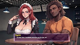 Shadows of Ambition: BBC Sloppy Juicy Deepthroat Blowjob by Maid in the Locker Room - Episode 6