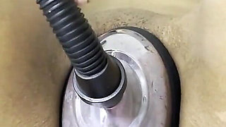 Ebony MILF Pumps Her Pussy