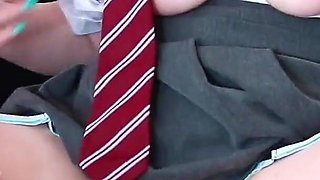 British Redhead Victoria Greene Gets Her Cunt Teased and Squirts Everywhere