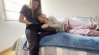 Scarlettandc Dominatrix Nurse Crushes Me With Her Big Latina Ass - Lesbian Femdom HD