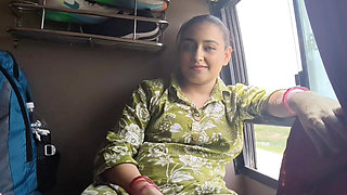 A Bhabhi Was Going Somewhere Alone in the Bus, I Left Her