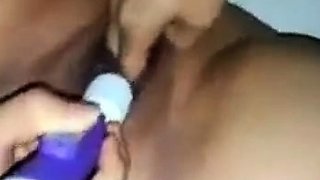 Korean BBW Sub Squirts for Her Two Masters