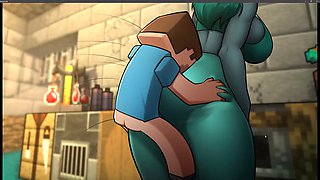 Minecraft porn animation - HornyCraft