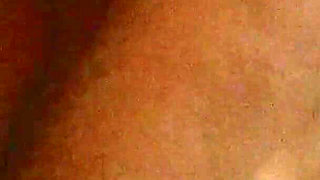 Indonesian on Her Knees Suck Dick