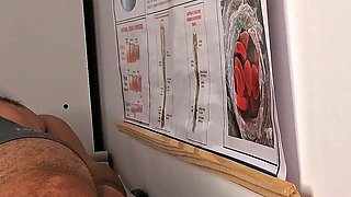 Nurse and Beautician Observing Patient's Erection!