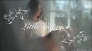 Caprice rubs her pussy Solo