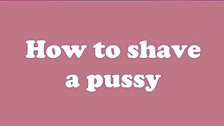 Close Shave for a Hairless Asian Pussy with Big Nipples