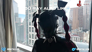 Anal and Pussy Orgasm with FuckMachine - Natallien