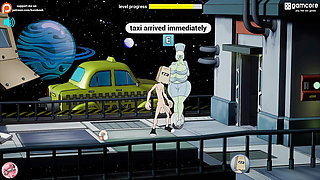 Busty alien girl with four tits swallows all my cum (Fuckerman Deep Space #6) - Jazziuu