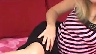 Britney Jay Loves to Massage Clit and Dildo Fuck Wet Pussy