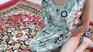 Bhabhi ko ghar me pakad ke boobs daba daba kar pela