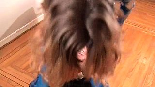 Femdom fetish strap porno