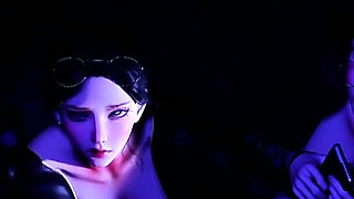 Blowjob the Booty Firewall - 3D Animation Hentai